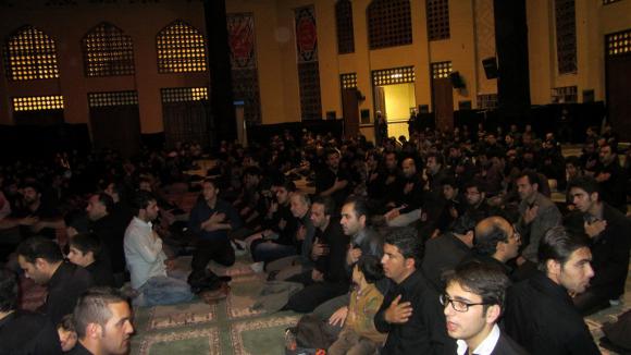 شب هشتم محرم در دانشگاه بوعلی سینا