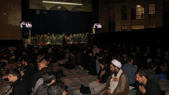 شب هشتم محرم در دانشگاه بوعلی سینا