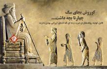 کوروش بجای سگ چهارتا بچه داشت ...