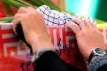 پیكر مطهر یك شهید بر دوش نمازگزاران همدان تشییع شد