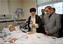 رهبر انقلاب از آیت‌الله مهدوی‌کنی عیادت کردند
