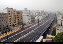 پل طبقاتی صدر افتتاح شد